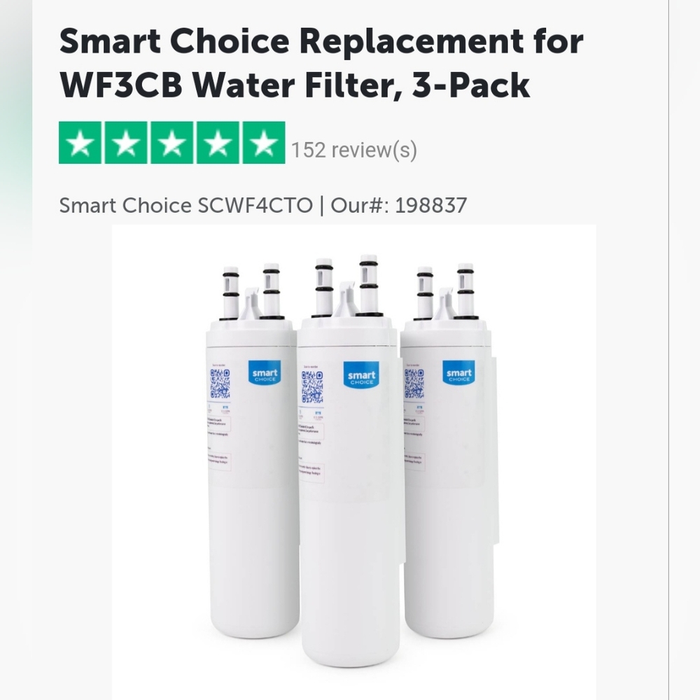 Smart Choice | Replacement Water Filters (3-pack)
